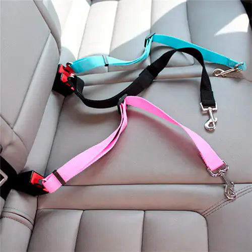 Adaptador de Cinto de Segurança Veicular Pet para Cães e Gatos