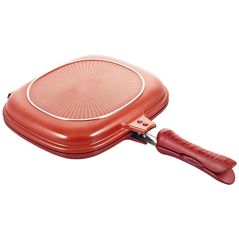 Panela Grill Dupla Face, Antiaderente