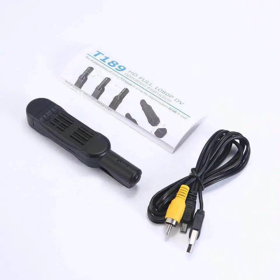 Mini Câmera Espiã Portátil, com Microfone – HD 1080p – Spyoner™