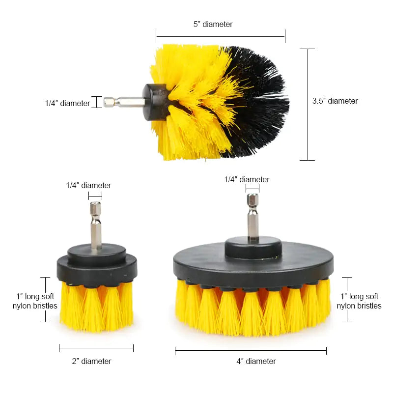 Kit de escova de limpeza de broca – CleanBrush™