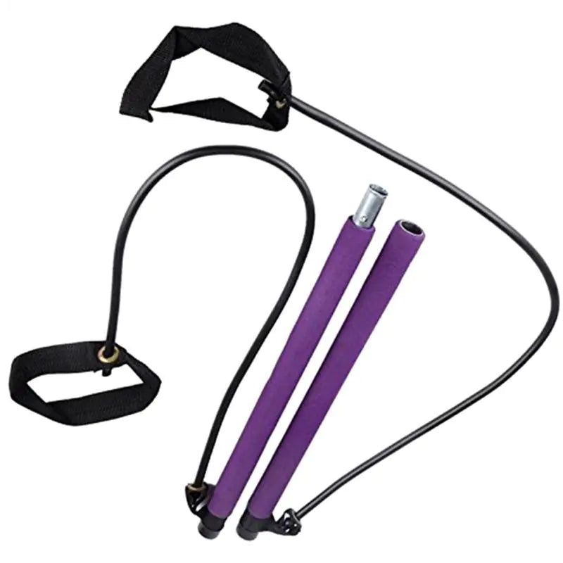 Kit Premium Barra Para Pilates E Exercícios Em Geral