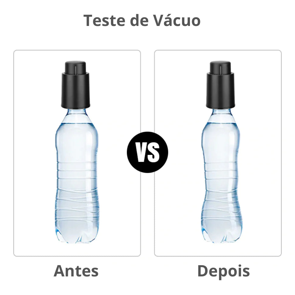 Rolha Inteligente de Vinho à Vácuo